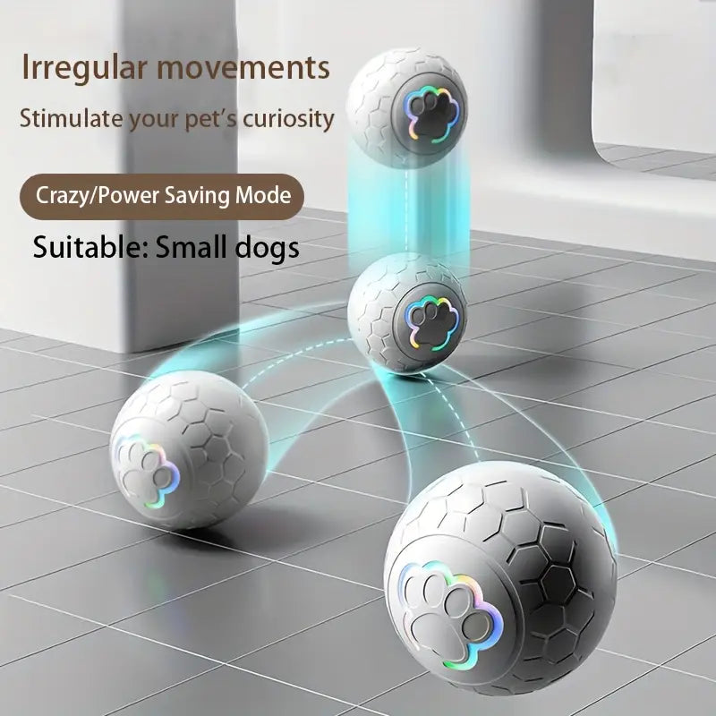 Rechargeable Interactive Smart Pet Toy Ball